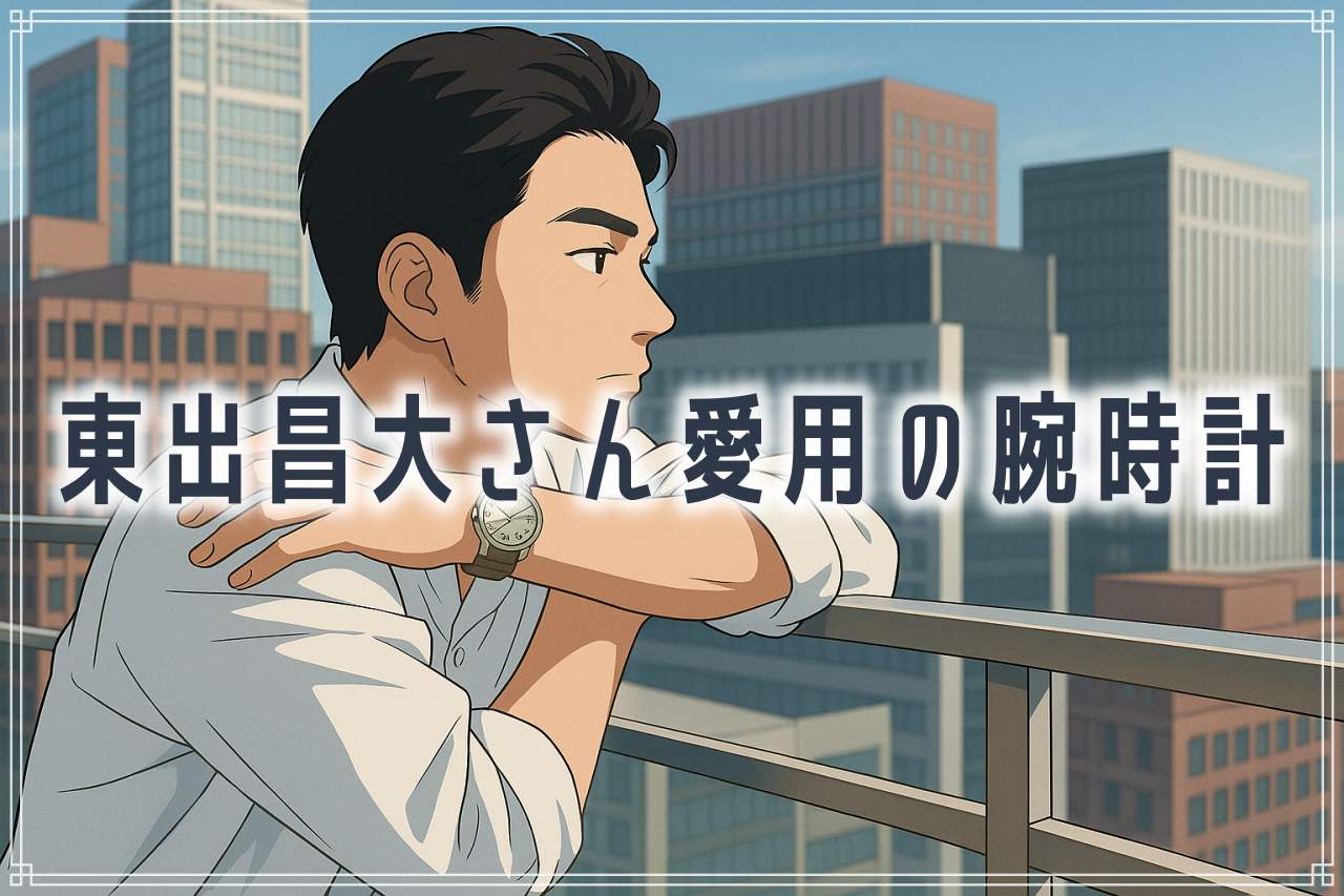 東出昌大さん愛用の腕時計